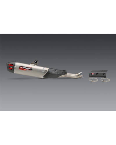 HD PAN AMERICA 21-22 YOSHIMURA RS-12 3/4 SLIP-ON TITANIUM EXHAUST, W/ TITANIUM MUFFLER