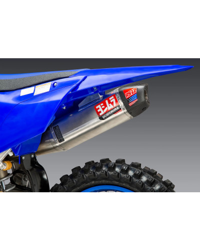 YZ450F 2023 YOSHIMURA RS-12 STAINLESS FULL EXHAUST, W/ ALUMINUM MUFFLER