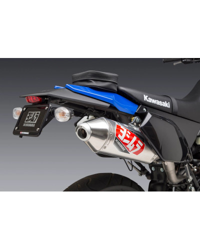 KLX250S/SF 09-20 / KLX300S/SM 21-23 YOSHIMURA RACE RS-2 STAINLESS SLIP-ON EXHAUST, W/ ALUMINUM MUFFLER