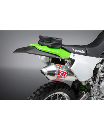 KLX250S/SF 09-20 / KLX300S/SM 21-23 YOSHIMURA RACE RS-2 STAINLESS SLIP-ON EXHAUST, W/ ALUMINUM MUFFLER