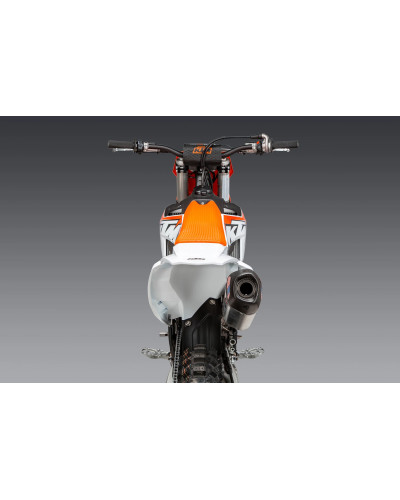 KTM / Husqvarna 250 / 350 / 450 23 RS-12 Stainless Slip-On Exhaust, w/ Aluminum Muffler