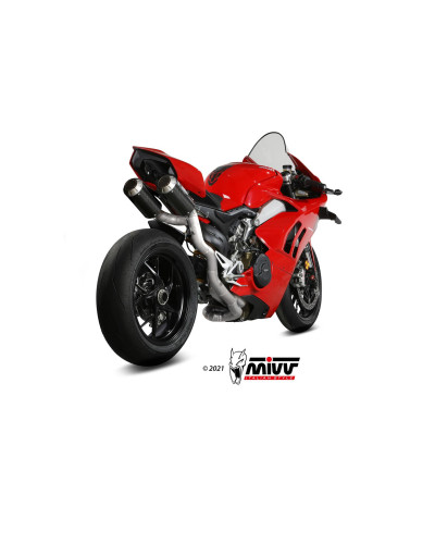 Full system Mivv titanium exhaust for Ducati Panigale V4 2018 - 2022