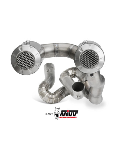 Full system Mivv titanium exhaust for Ducati Panigale V4 2018 - 2022