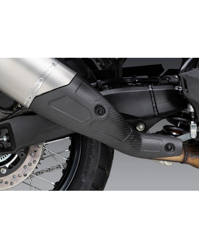 V-STROM 800 2023 YOSHIMURA RS-12 ADV STAINLESS SLIP-ON EXHAUST, W/ STAINLESS MUFFLER