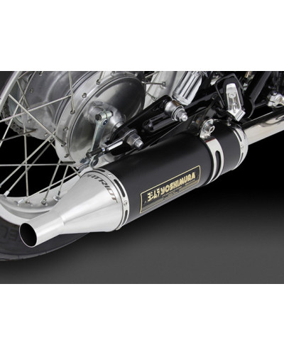 Terminale Yoshimura Patriot Race per Yamaha SR400 2003-2008 / SR400 2010-