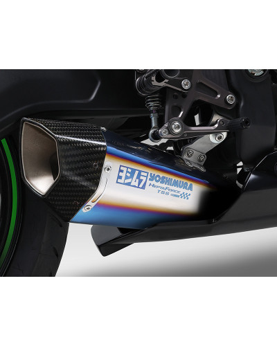 Scarico completo Yoshimura Hepta Force TSS racing per Kawasaki ZX-4R SE / RR e ZX-25R 2021-2023