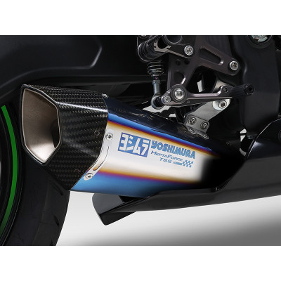 Scarico completo Yoshimura Hepta Force TSS racing per Kawasaki ZX-4R SE / RR e ZX-25R 2021-2023