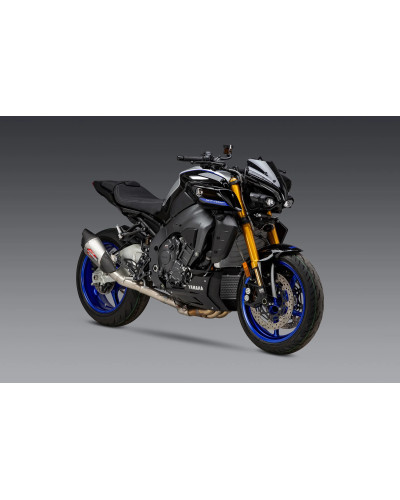 Scarico 3/4 Yoshimura AT2 Race in acciaio per Yamaha MT-10 2022-2023