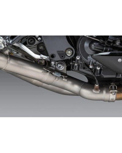 MT-10 22-23 YOSHIMURA RACE AT2 STAINLESS 3/4 EXHAUST, W/ STAINLESS MUFFLER