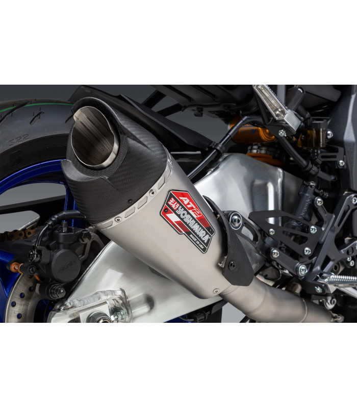 MT-10 22-23 YOSHIMURA RACE AT2 STAINLESS 3/4 EXHAUST, W/ STAINLESS