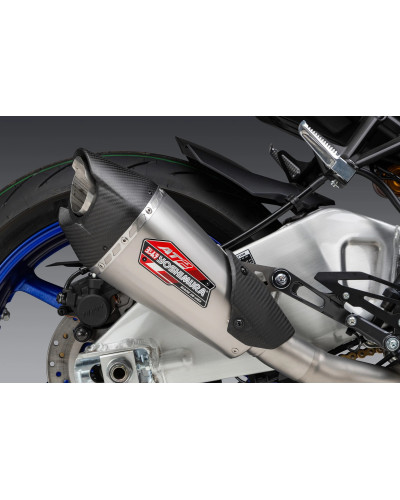 MT-10 22-23 YOSHIMURA RACE AT2 STAINLESS 3/4 EXHAUST, W/ STAINLESS MUFFLER