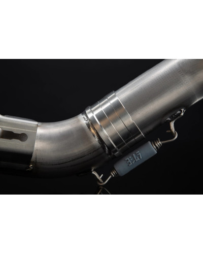 KTM 250/350SX-F / HUSQVARNA FC250/350 23-24 YOSHIMURA RS-12 TITANIUM FULL EXHAUST, W/ TITANIUM MUFFLER