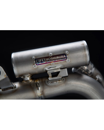 KTM 250/350SX-F / HUSQVARNA FC250/350 23-24 YOSHIMURA RS-12 TITANIUM FULL EXHAUST, W/ TITANIUM MUFFLER