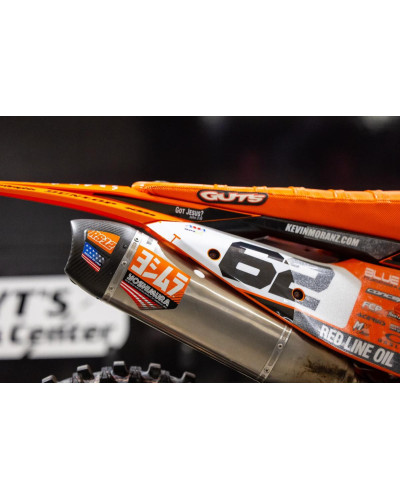 Yoshimura RS-12 OE Branded Four Piece Decal Kit Orange