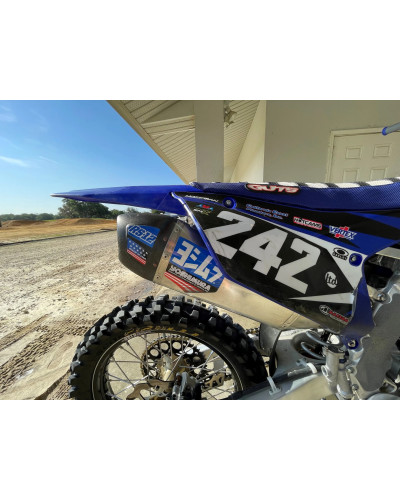 Yoshimura RS-12 OE Branded Four Piece Decal Kit Blue