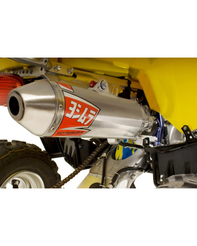 SUZUKI/KAWASAKI LTZ400 03-14 YOSHIMURA RS-2 STAINLESS FULL EXHAUST, W/ ALUMINUM MUFFLER