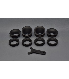 MWR high performance velocity stacks for Kawasaki ZX-25RR / ZX-4RR