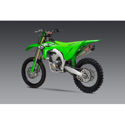 KX450/X 24-25 RS-12 Stainless Full Exhaust, w/ Stainless Muffler