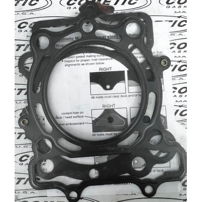 Top end gasket kit COMETIC 78 MM BORE Kawasaki KX 250 F 2009-2016