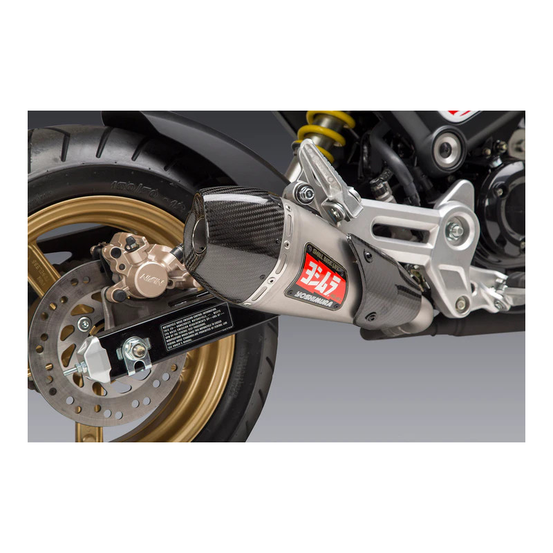 Terminale Yoshimura RS-9T in acciaio per HONDA GROM 2021-2025