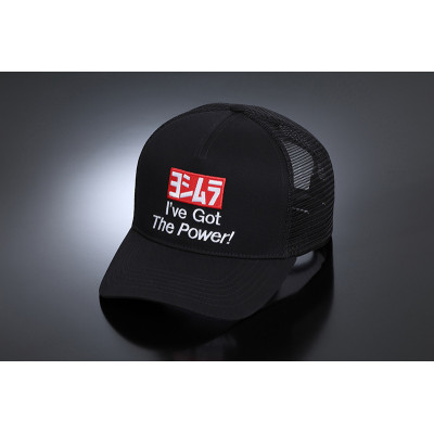 YOSHIMURA MESH CAP (Black / I've Got The Power!)