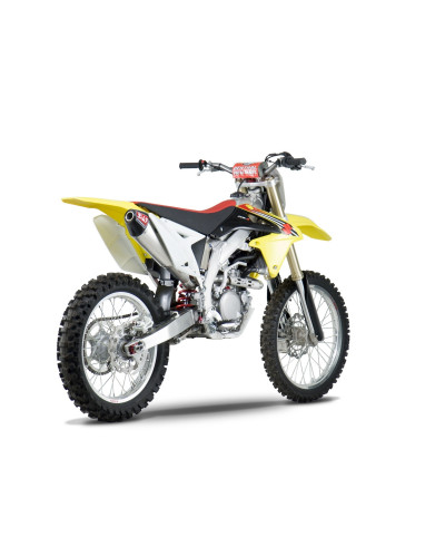 Scarico completo Yoshimura RS2 acciaio/alluminio con fondello in acciaio per RMZ250