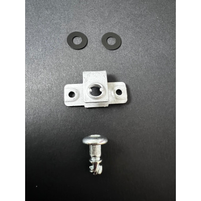 Complete Quick Release Kit - 14 mm hexagon screw with rivet receptacle