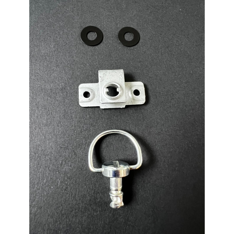 Complete Quick Release Kit - 14 mm ring screw with rivet receptacle