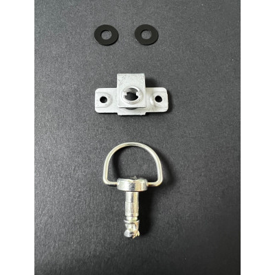 Complete Quick Release Kit - 17 mm ring screw with rivet receptacle