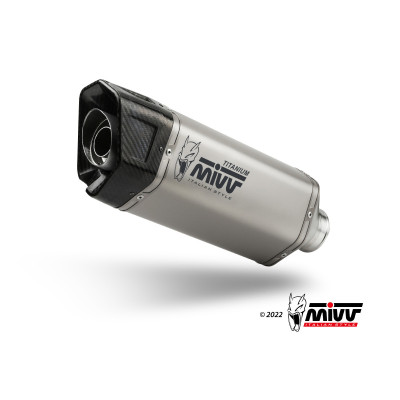 MIVV | Approved slip-on SR-1 titanium for BMW R 1300 GS 2024 -