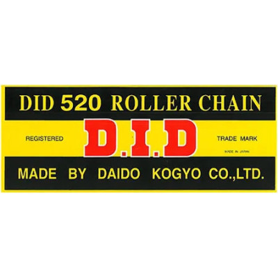 D.I.D - 520 Black CHAIN MOTOCROSS (ZJ)