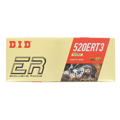 D.I.D - 520 ERT3 Gold MOTOCROSS CHAIN (ZJ)