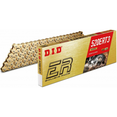 D.I.D - CATENA MOTOCROSS 520 ERT3 Oro - Giunto a clip