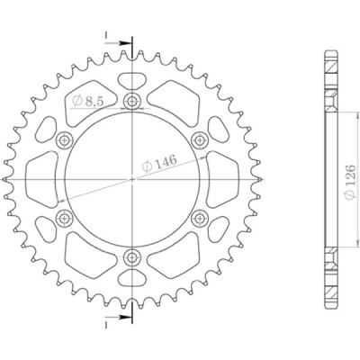 D.I.D - Drivetrain Kit for SUZUKI RM-Z 250 2013 - 2018