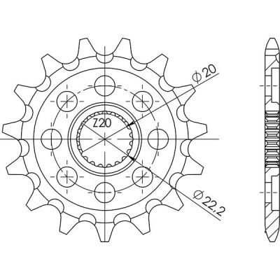 D.I.D - Drivetrain Kit for YAMAHA YZF 250 2014 - 2024