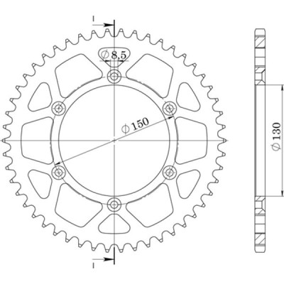 D.I.D - Drivetrain Kit for YAMAHA YZF 250 2014 - 2024