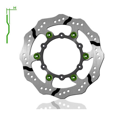 NG Brakes - Disco freno flottante anteriore Ø270 (1153XBH)