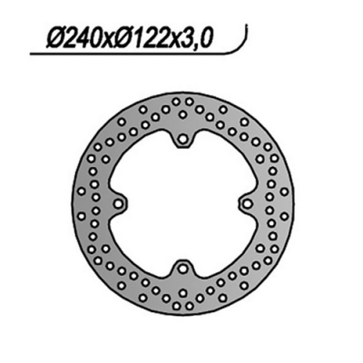 NG Brakes - Rear brake disc Suzuki Ø240 (1049)