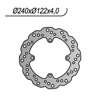 NG Brakes - Rear brake disc Suzuki Ø240 (1049X)