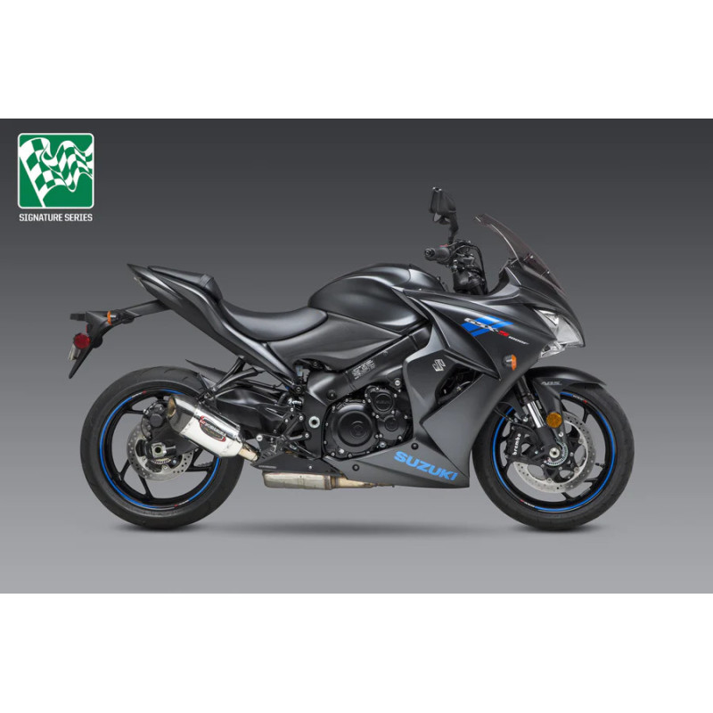 YOSHIMURA | ALPHA Slip-on exhaust for SUZUKI GSX-S 1000 / F 2016-2020