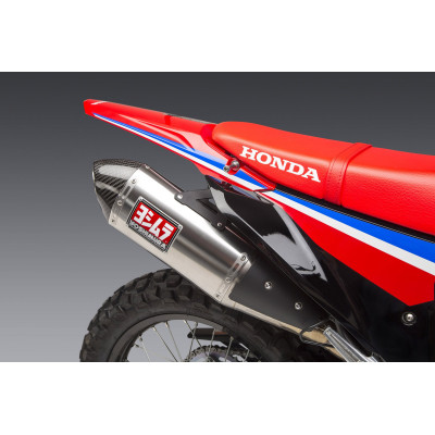 CRF300L/RALLY 2021 RACE RS-4 STAINLESS FULL EXHAUST, W/ STAINLESS MUFFLER