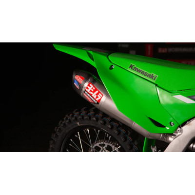 YOSHIMURA | Scarico completo RS-12 acciaio per KAWASAKI KXF 250 2025 -