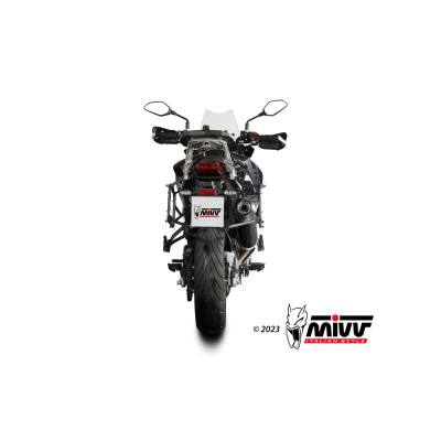 MIVV | Terminale omologato Oval in carbonio per BENELLI TRK 702 / X 2023-2024