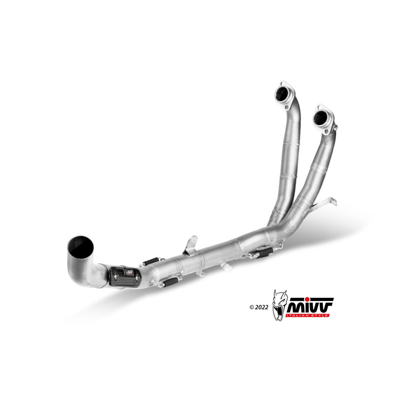 MIVV | No-kat pipe for APRILIA TUAREG 660 2022-2024