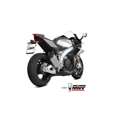 MIVV | Terminale SR-1 in titanio per APRILIA TUONO V4 / RSV4 1100 2021-2024