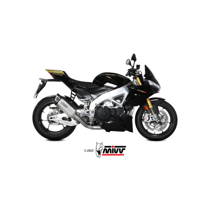 MIVV | Terminale SR-1 in titanio per APRILIA TUONO V4 / RSV4 1100 2021-2024