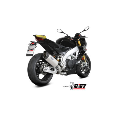 MIVV | Slip-On titanium exhaust SR-1 for APRILIA TUONO V4 / RSV4 1100 2021-2024