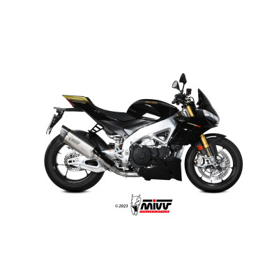 MIVV | Terminale SR-1 in titanio per APRILIA TUONO V4 / RSV4 1100 2021-2024