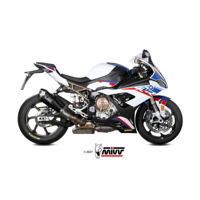 MIVV | Terminale in carbonio omologato Delta Race per BMW S 1000RR 2019-2024