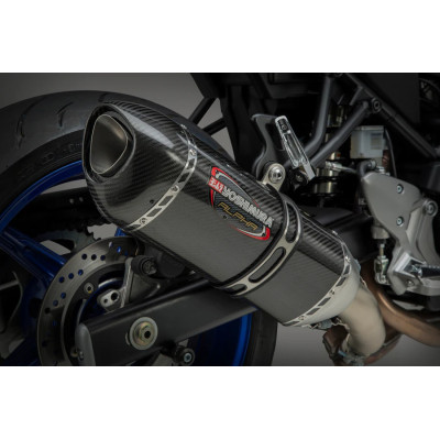 YOSHIMURA | ALPHA Slip-On exhaust for SUZUKI SV 650 2017-2024 / SV 650 X 2019-2024